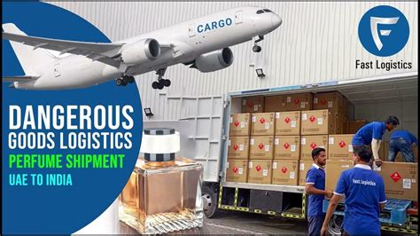 transportation and warehousing of perfumes